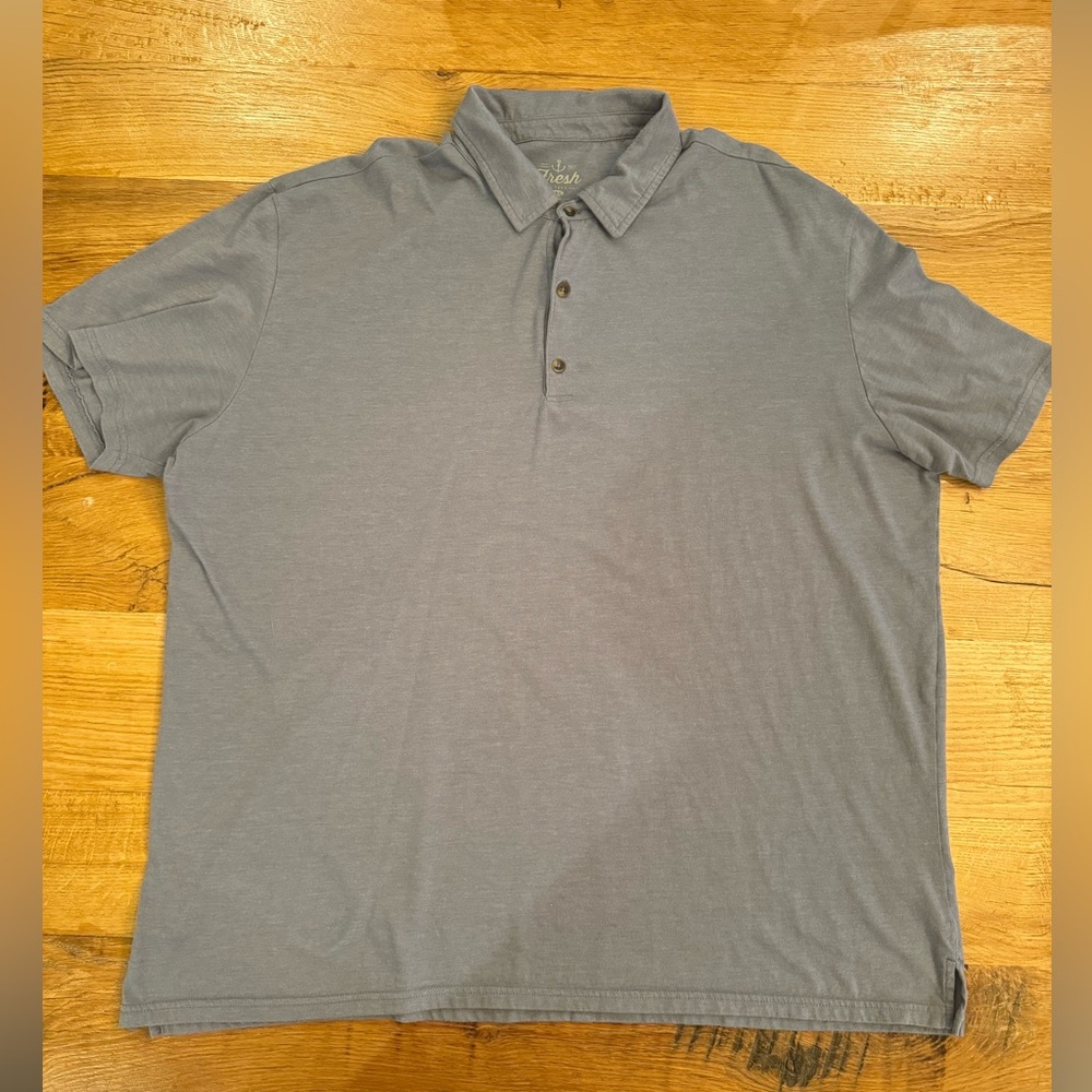 Fresh Clean Tees Polo Shirt 3XL Blue
